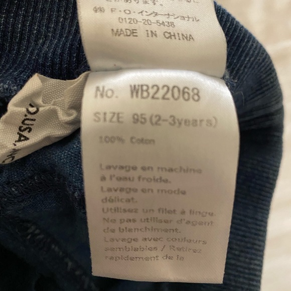 Bit’z kids blue shark print shorts sz 2/3 - Picture 11 of 12